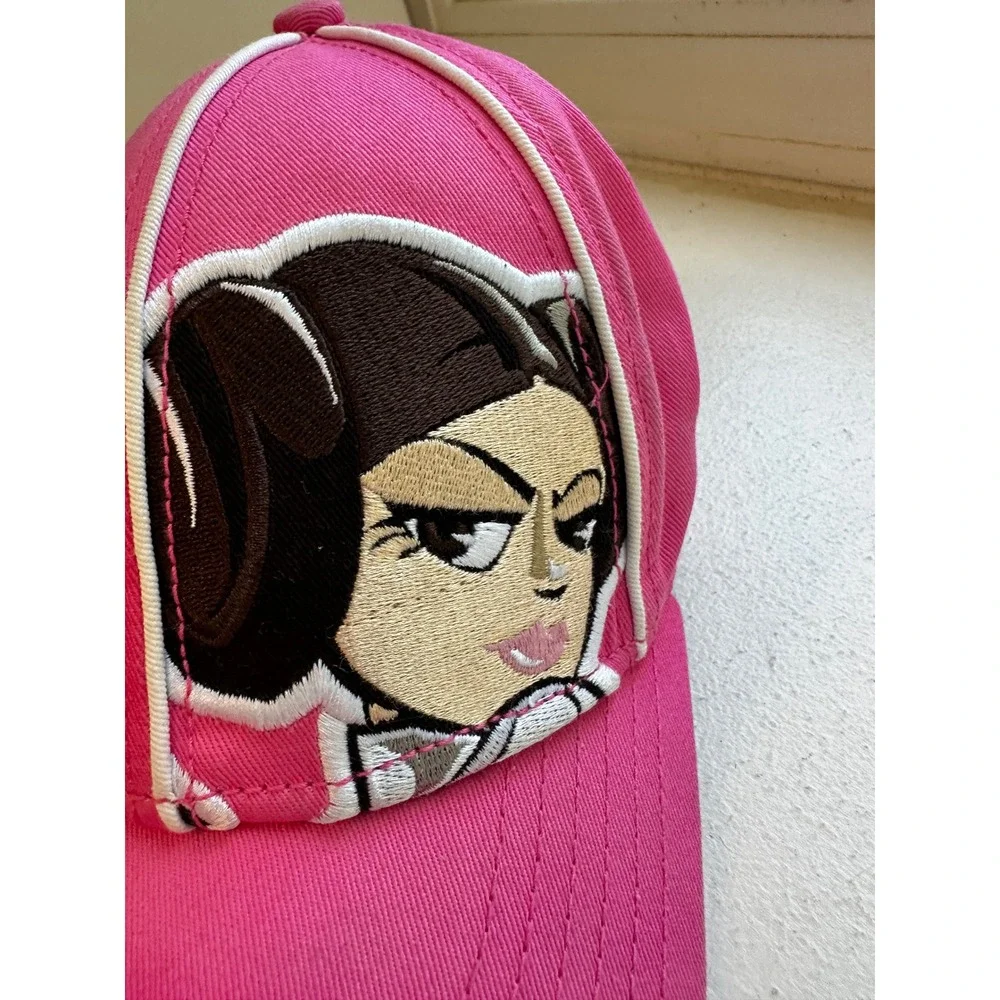 New Era 9FORTY Star Wars Princess Leia Detroit Tigers Pink Youth Hat Adjustable